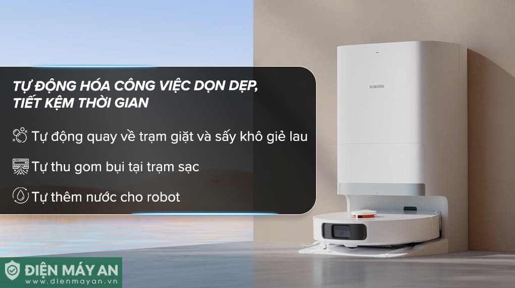 Robot hút bụi lau nhà Xiaomi X20+ BHR8124EU